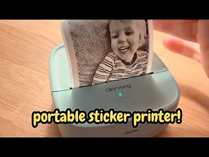 JD-23 Mini Sticker Printer Review | My New Favorite DIY Gadget