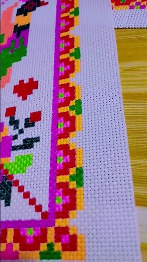 Make embroidery patterns by hand