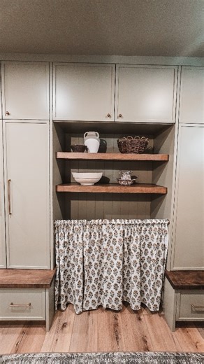 Megan Fox Unlocked on Instagram: "Finally. A place for everything and everything in its place! Your first impression might be something like "wow, it looks so much better." But this laundry/mudroom was built on systems. See the dramatic before and after as well as the real-life storage and organization we're implementing in our new space over on my YouTube channel. All links are there as well. Just type in the search bar Megan Fox Unlocked Laundry Makeover or go to the link in my bio. #laundryma