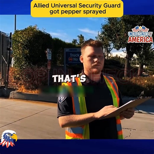 79K views · 852 reactions | Allied Universal Security Guard got pepper sprayed | Malkom Afrox | Facebook