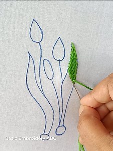 Basic Embroidery ABC on Reels