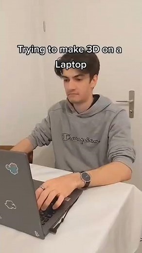 Using Blender on a Laptop be like..