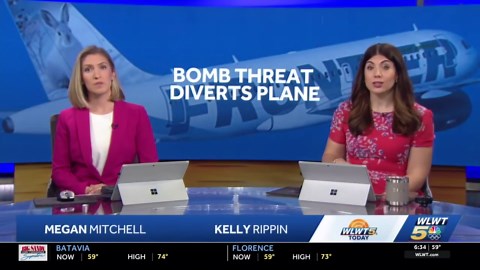 Flight from Ohio diverted in Atlanta after unruly passenger makes bomb threat