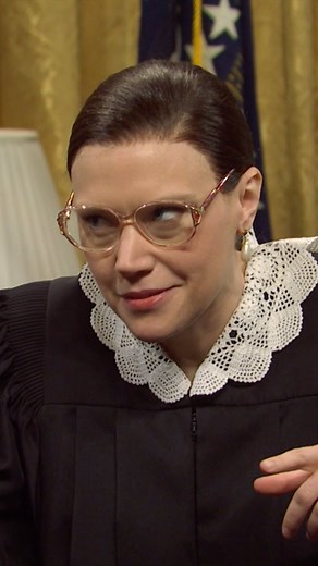 Saturday Night Live on Instagram: "RBG pays a visit to Supreme Court Justice Ketanji Brown Jackson!"