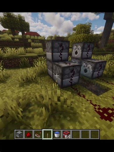 Easiest Tnt Cannon #minecraft #tnt #minecraftbuilding