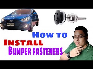 How to Install Bumper Clip / Bumper Fasteners (Quick Latch) : Quarantine Mods