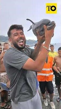 Inmigrantes en Ceuta capturan y matan una cría de delfín: «Salvajes»