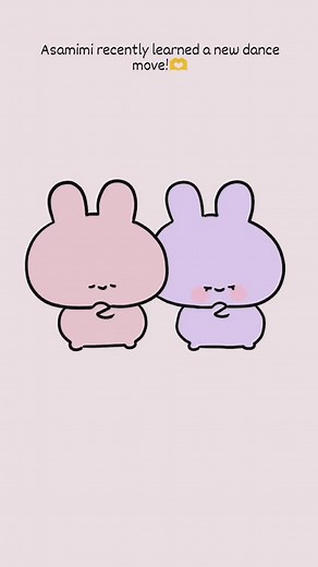 ★Follow me and rock together! Asamimi recently learned a new dance move! Video credit @asamimichaan Is there any Is there a song you particularly like, and would you like Asamimi to dance for you? #asamimichaann # hugRabbit #asamimi #cute #Asamimi #daily #swing #swingdance #swingdanceteaching #dance #dancerdailylife #dancevideo | 𝐂𝐔𝐑𝐄 𝐀𝐍𝐈𝐌𝐀𝐓𝐈𝐎𝐍 𝐂𝐋𝐔𝐁