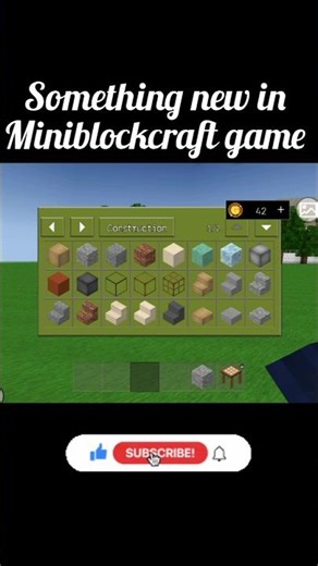 I Invent something new in Miniblockcraft game 🎮#miniblockcraft #gaming #ytshort #viralshort