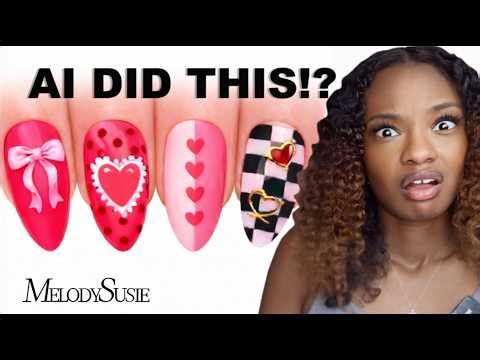 AI Designed These Nails?! 🤯 | MelodySusie Plant-Based Gel Nail Tutorial