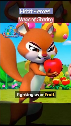 Discover the Greedy Garden: When Sharing Seems Impossible! #KidsKingdom #FunLearning #KKFL