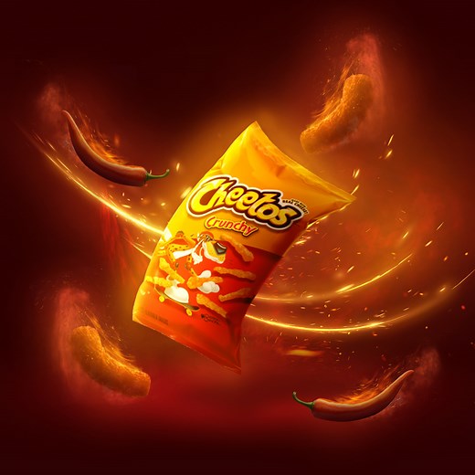 Cheetos Chips Manipulation Ads - Antu Ghosh