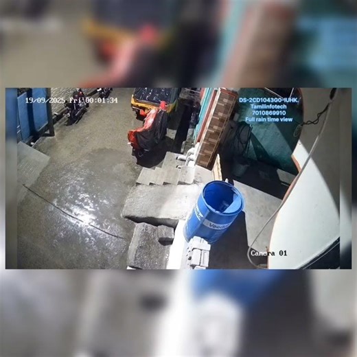 CCTV Night Rain Footage | Hikvision DS-2CD1043G0-IUHK Camera Clarity Test