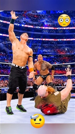 The Rock's 6-Second 😲 History & John Cena's Shocking | Return To Destroy The Wyatt Family! 😱🔥.#wwe