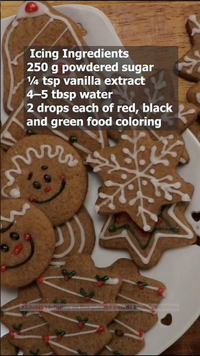 Festive Gingerbread Icing in 1 Minute! 🎄 | Nunvuk