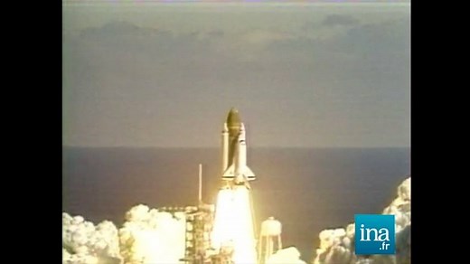 28 janvier 1986 : la navette Challenger explose 1'45 après son décollage http://www.ina.fr/playlist-audio-video/2824837/l-explosion-de-la-navette-challenger-playlist.html | INA