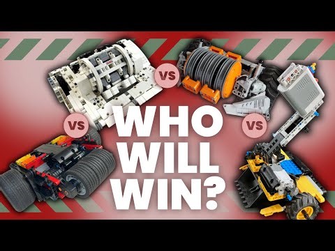 BIG DRUMMER BOYS! Bri-Zerker vs S.I.L.C vs Thumper vs Duck Mobile | Lego Robot Combat