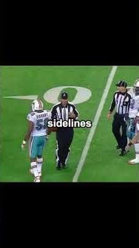 Wholesome referee moments in football #nfl #football #fyp