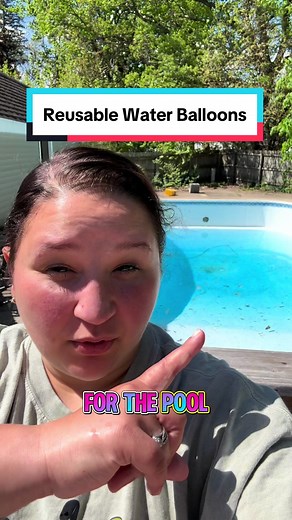 They sent me this first set but I may have already ordered 2 more sets because these are SO cool! #poolopening #waterballoonfight #waterballoons #reusablewaterballoons #siliconewaterballoons #momhack #summerfun #coolmomclub