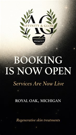 Angelo | Acne & Clinical Aesthetician ✨Best of Michigan on Instagram: "Booking is officially open ✨ A thoughtfully curated menu designed for real skin results — from acne and anti-aging to glow-boosting and relaxation. 🎉 Opening Week: 15% off with code GLOWOPEN 📍 Royal Oak, MI Comment GLOW if you’re booking 👀✨"