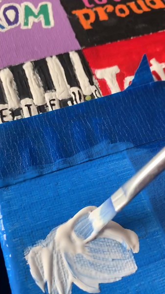 9: Waitress. #painting #foryoupage #musicals