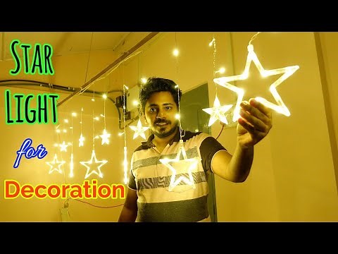 Lexton Star Curtain Light | Star Light for decoration