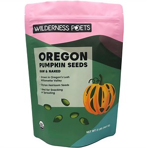 Wilderness Poets Organic Pumpkin Seeds - Oregon Grown