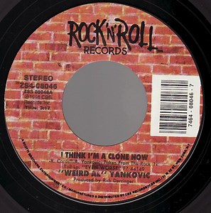 "Weird Al" Yankovic - I Think I'm A Clone Now