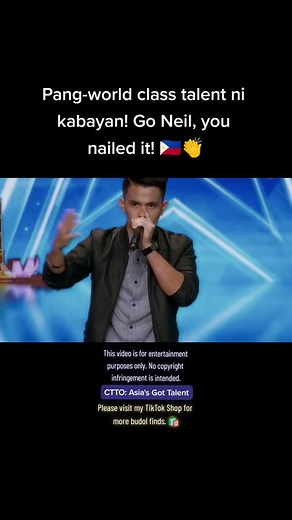 Neil Llanes' Amazing Beatbox Performance at Asia's Got Talent