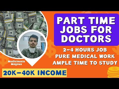Part time jobs for Doctors🔥20k to 40k income ❤️2-4 hours pure medical work🔥E-book link in descripton