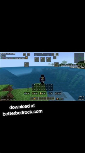 The best client for Minecraft Bedrock Pocket Edition, utility, tweaks, mcpe, mcbe #minecraft #bb