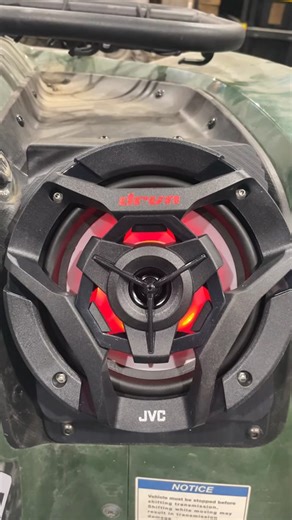 Our new and improved Kawasaki Brute Force speakers are available now! #kawasaki #bruteforce #knightatv #fenderspeakers #speakerpods #atvlife #OffRoadLife #atvriding