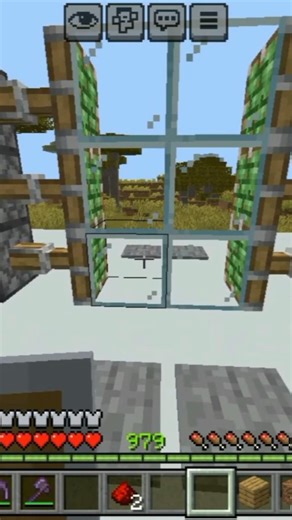 How make🦊 Automatic Door in Minecraft#shorts #trending #viral #minecraft