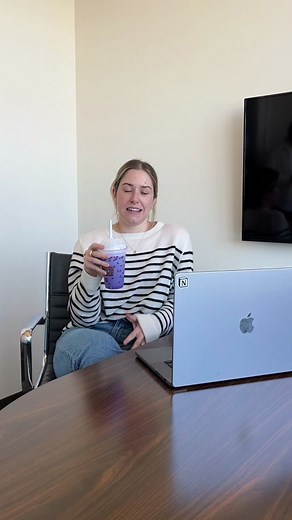 💜 Happy Birthday Grimace! #grimace #grimaceshake #tastesgoodtome #officelife #bts #whatwasthat #twentypiecechickennugget