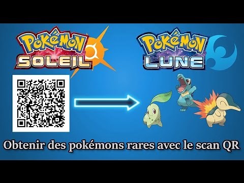 【Pokémon Soleil & Lune】Comment obtenir des Pokémons Rares avec le scan QR