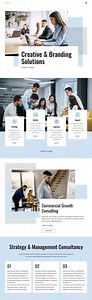 Commercial growth consulting - Website Template by Nicepage