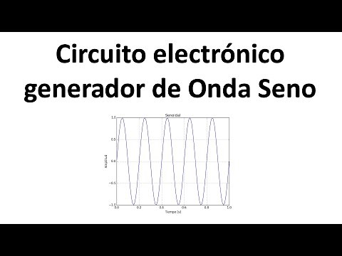 Circuito electrónico generador de Onda Seno (senoidal)