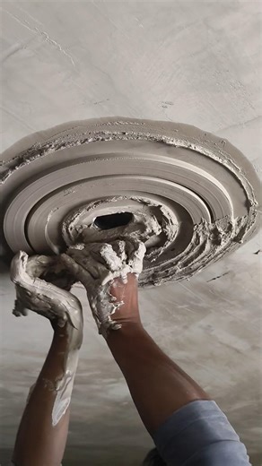 pop circle design marking| house ceiling light design| #popart #popdesign #homedecor