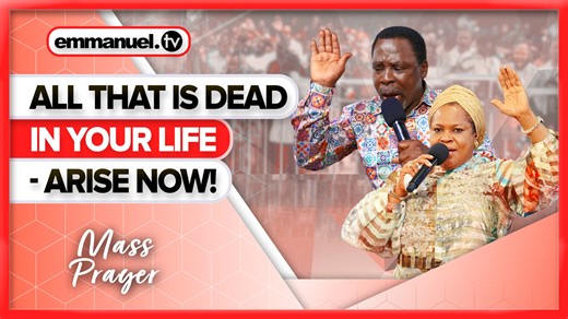 Is your heart troubled? Is your body burdened? Is your mind confused? Worry no more - Jesus Christ is here to bear your burdens! Join Pastor Evelyn Joshua, The SCOAN Evangelists, and Prophet TB Joshua in this incredibly powerful Mass Prayer session that will give you an unforgettable testimony! To close the Mass Prayer session, Prophet TB Joshua declares: "The sound of joy in your career and finances, the sound of breakthrough in your business, in your marital life!" | The Synagogue, Church Of A
