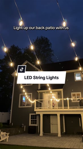 Durable LED String Lights for Your Backyard