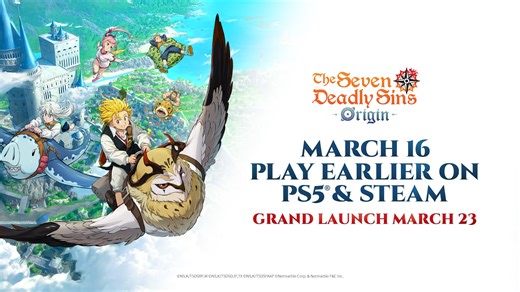 The Seven Deadly Sins: Origin launches March 16 for PS5 and PC, March 23 for iOS and Android