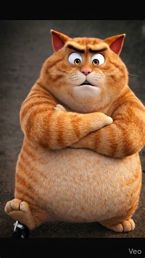 Fat Cat vs Reality When a Grumpy Cat Tries to Be a Legend #Fat #FunnyCat #GrumpyCat #CartoonComedy