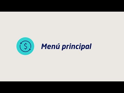 MENÚ PRINCIPAL - Nuevo Internet Banking Banco Popular