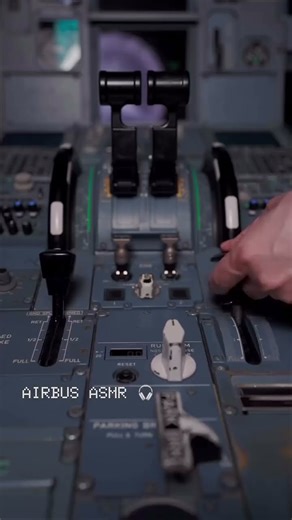 ASMR AIRBUS #Viral #aviacao #foryou #ASMR #Acionamento #starup #overhead #painel #cockpit #wolfplay