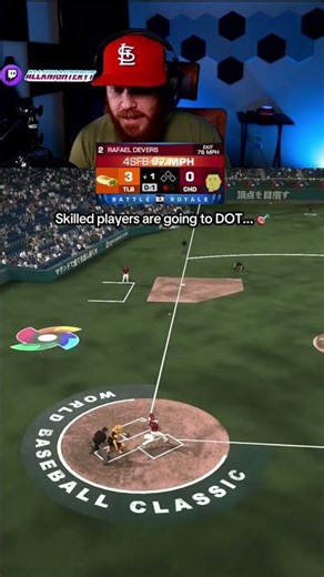 MLB The Show 26: The New Strike Zone is INSANE 🤯⚾️ #mlbtheshow26 #shorts #baseball #DiamondDynasty