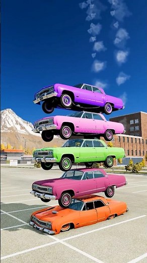 Car Drop Test from Extreme Height – Will It Survive? 🚗💥