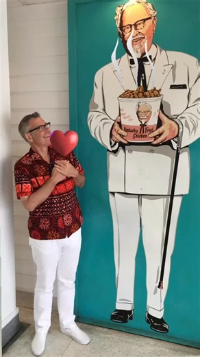 Other than JESUS CHRIST, Colonel Sanders is the most famous person pop culture figure born before 1900 !!! ... | Charles Phoenix