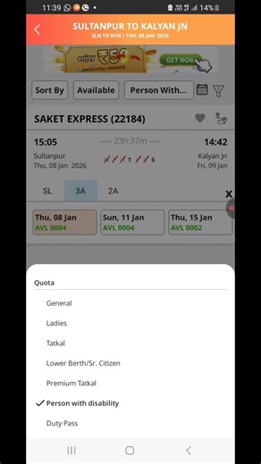How to book Handicapped concession Quota Ticket on IRCTC || How to book a ticket in the handicapp...