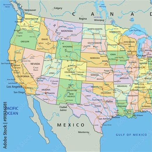 The Phenomenon of Administrative Division in the United States #history #facts