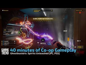40 Minutes of Co-op gameplay in Ghostbusters: Spirits Unleashed! - [Gaming Trend]